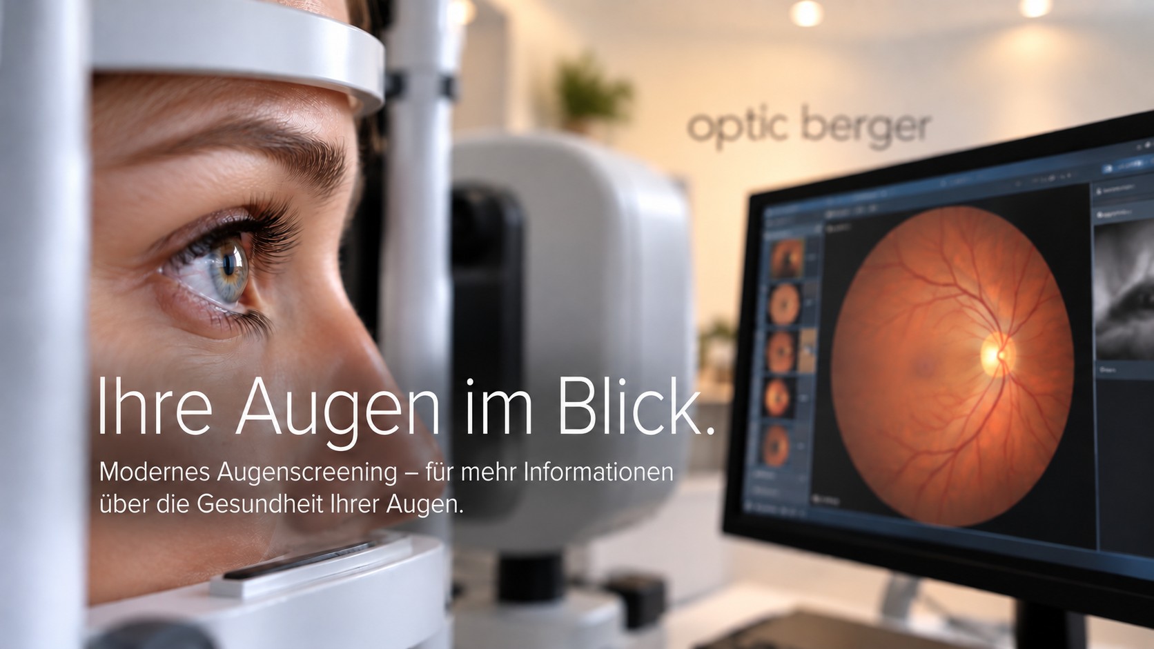 Augenscreening bei optic berger