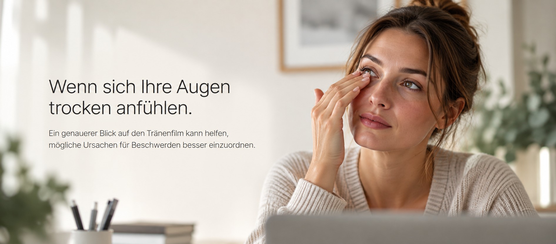 Screening bei trockenem Auge